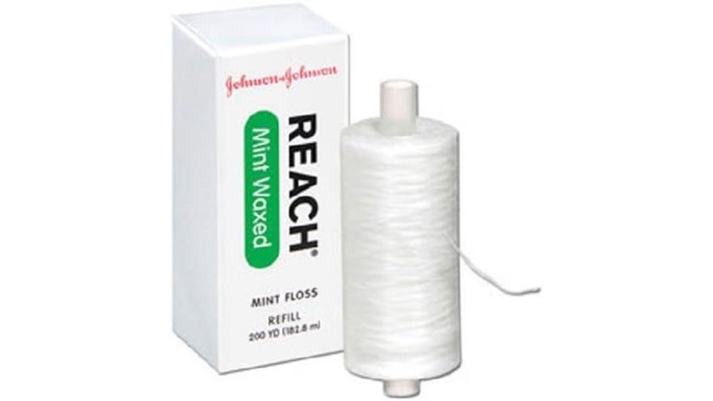 johnson johnson waxed dental floss