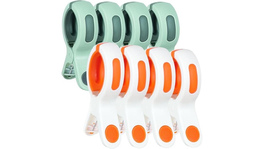 jumbo heavy duty colorful clips