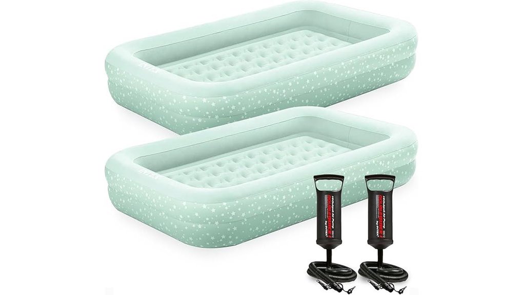 kids inflatable travel airbeds