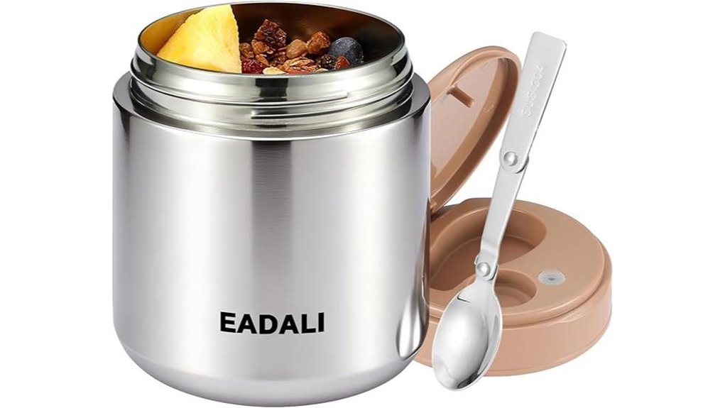 kids insulated stainless food jar