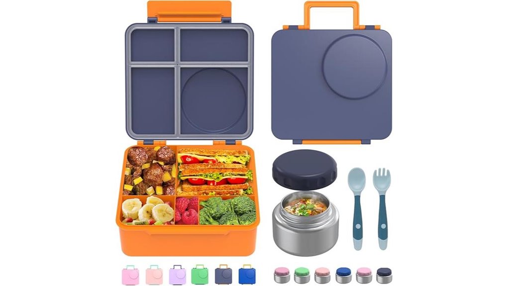 kids leakproof bento thermos