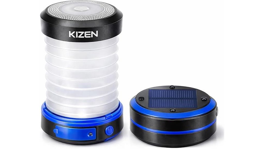 kizen rechargeable collapsible led lantern