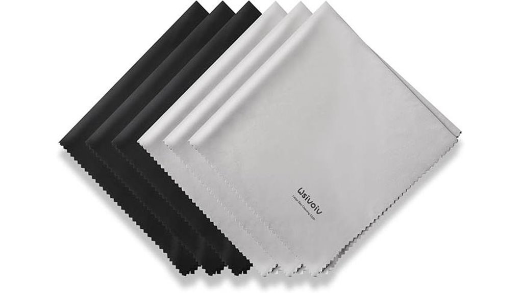 large 6 pack microfiber cloths