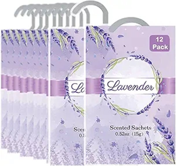 lavender hanging drawer sachets