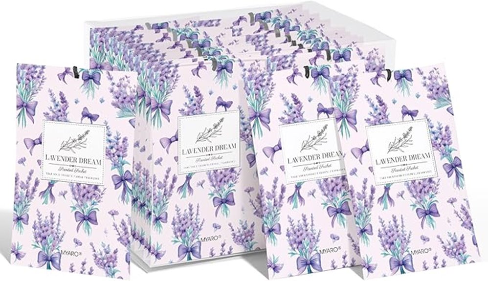 lavender scented sachets pack