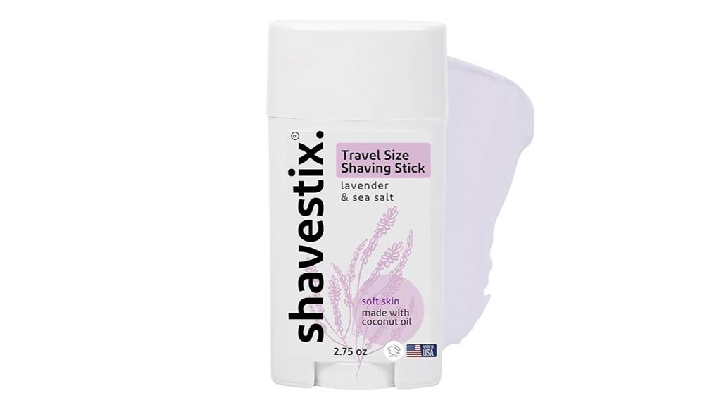 lavender sea salt shaving stick