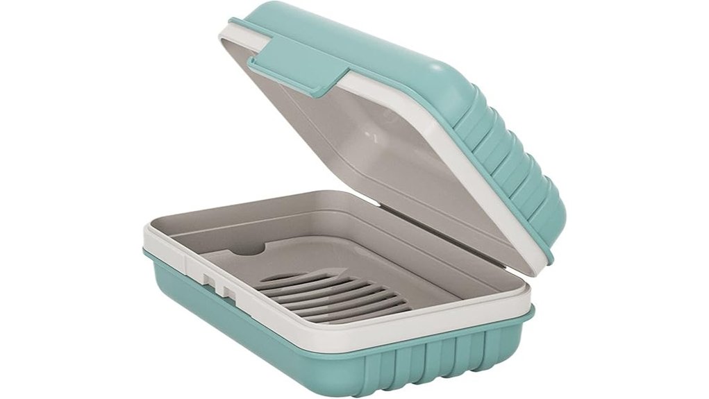 leak proof travel soap case