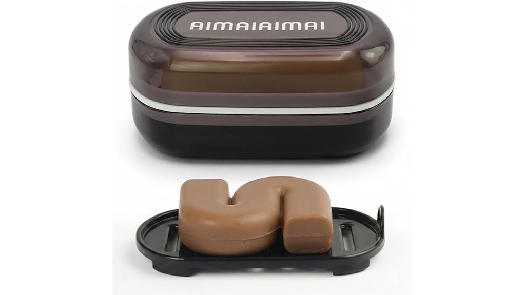 leakproof travel soap drainer