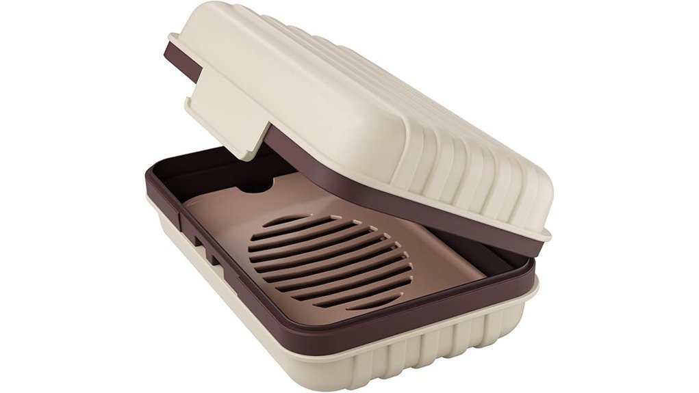 leakproof travel soap holder