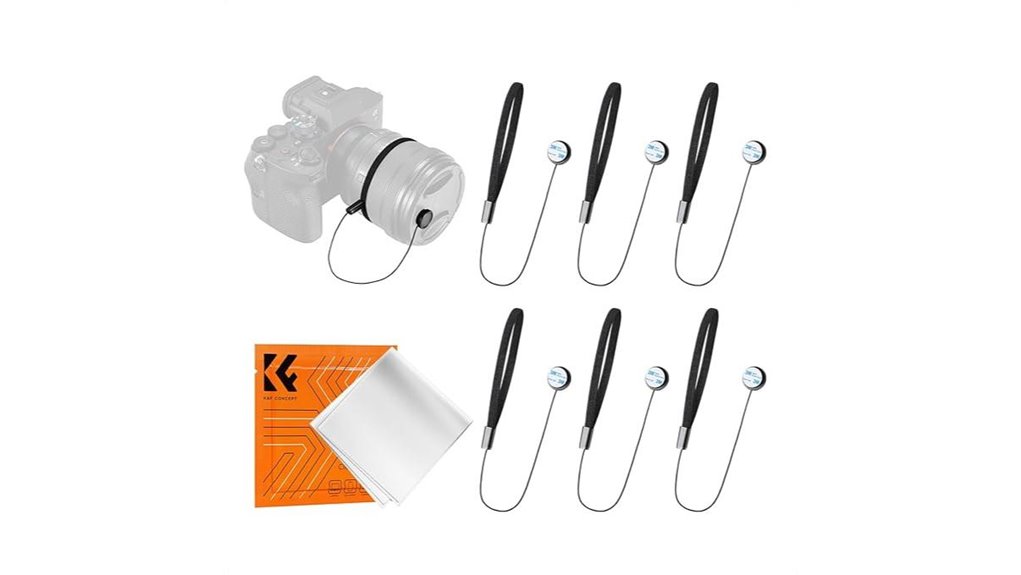 lens cap keeper six pack