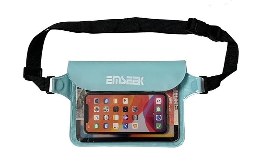 light green waterproof waistpack