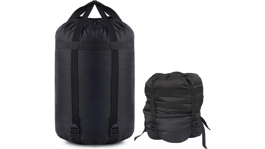 lightweight compression sack for sleeping bags