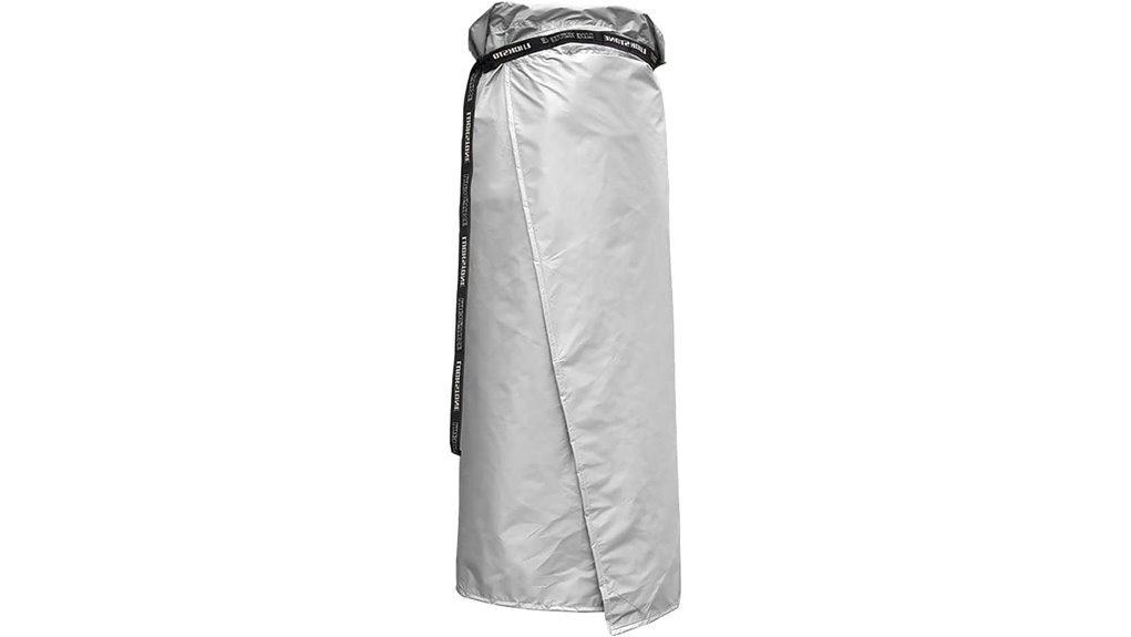 lightweight waterproof half body skirt