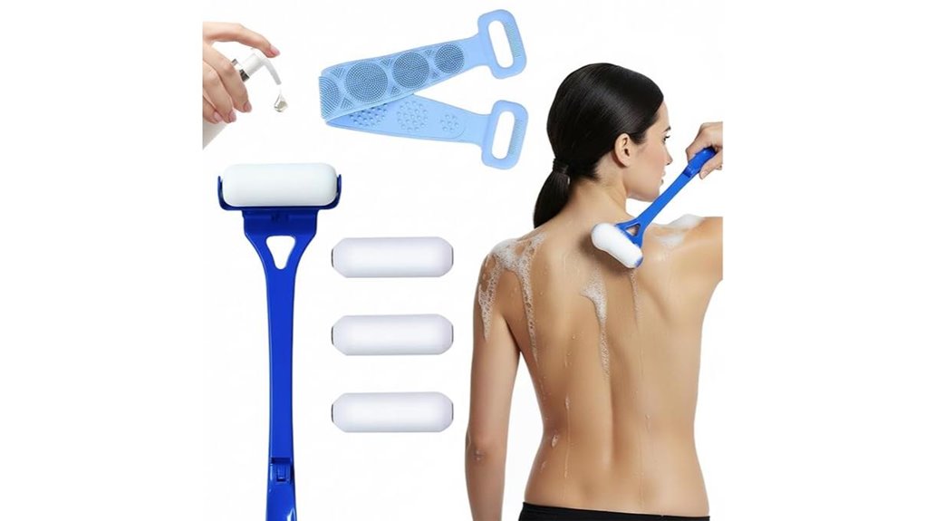 long folding handle roller