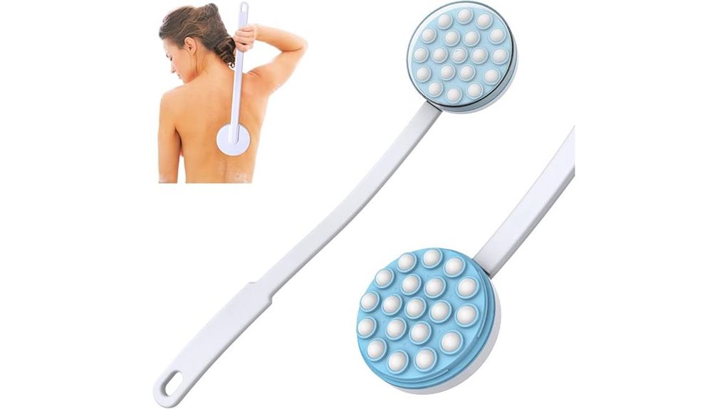 long handled back lotion massager