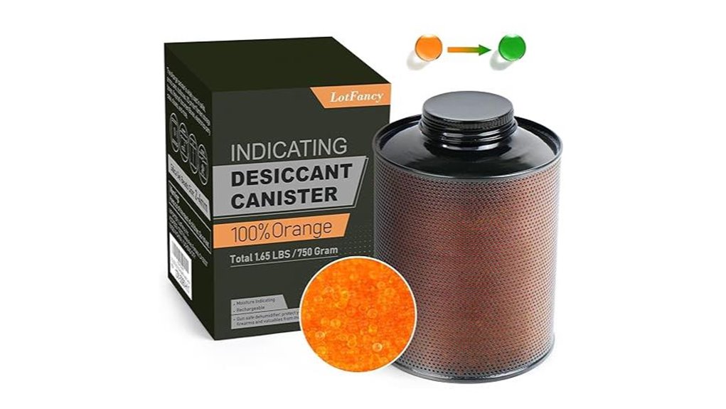 lotfancy gun safe silica dehumidifier