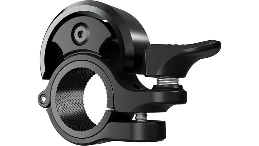 loud compact aluminum handlebar bell