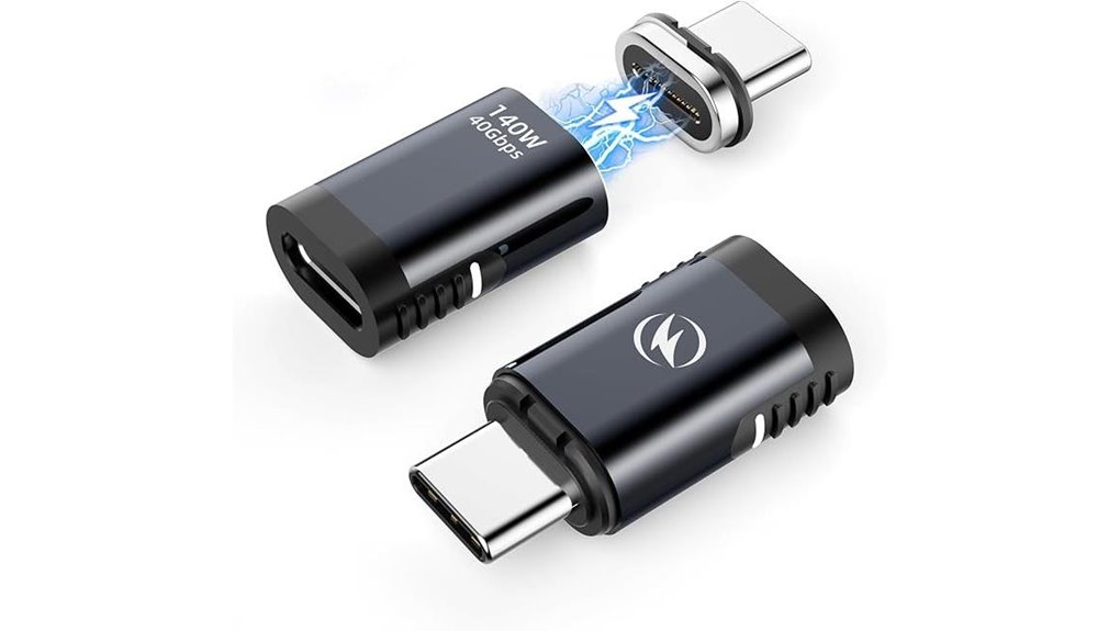 magnetic 140w usb c adapters