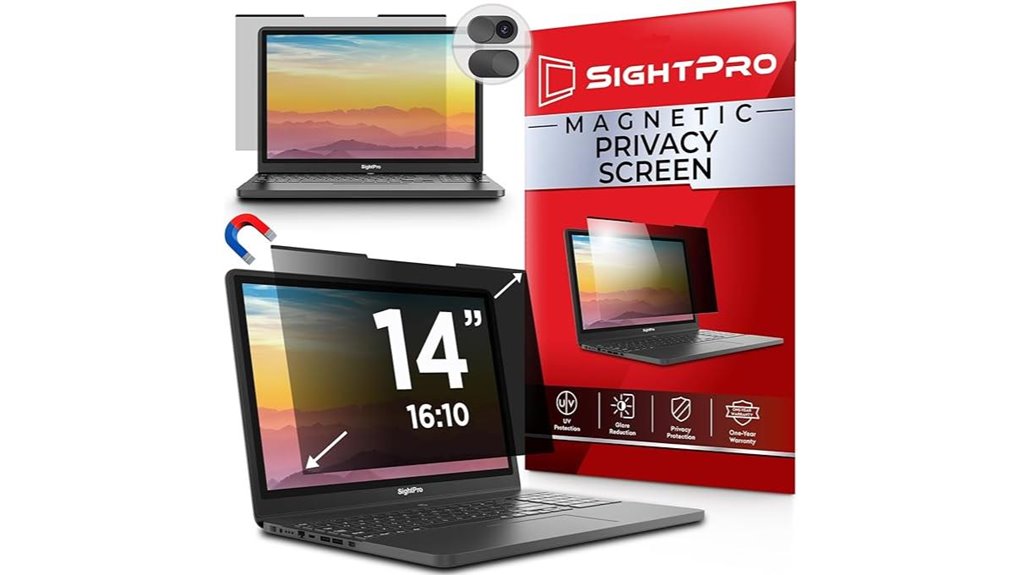 magnetic 14 inch 16 10 privacy