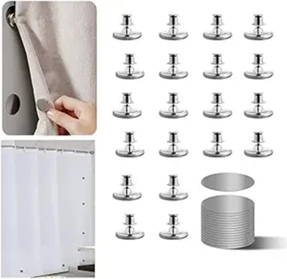 magnetic curtain clips 20 pack