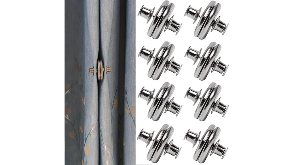 magnetic curtain clips with weights