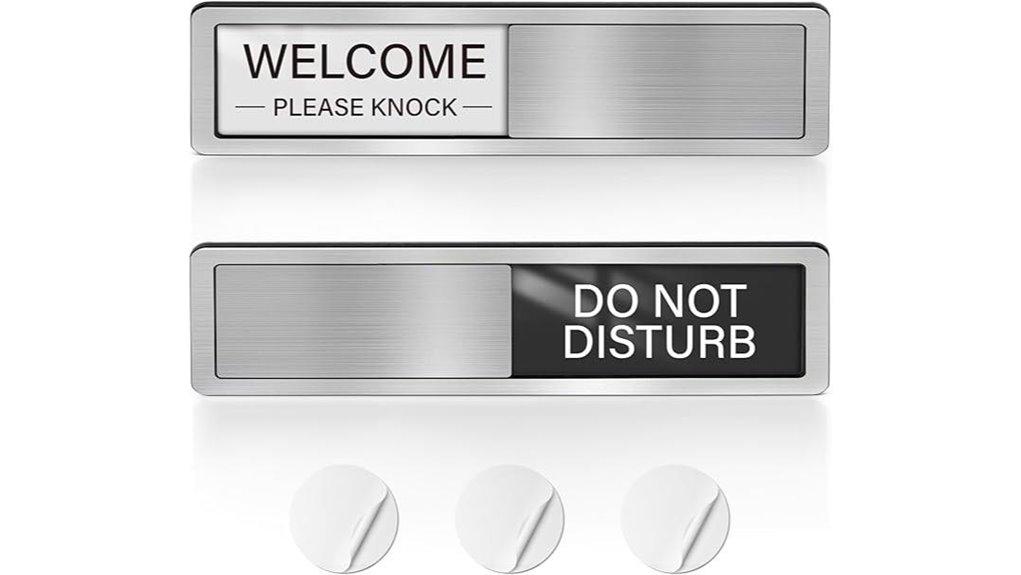 magnetic do not disturb sign