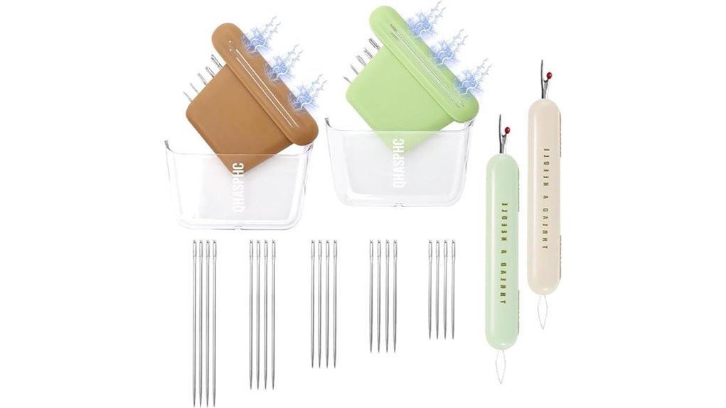 magnetic sewing needle case