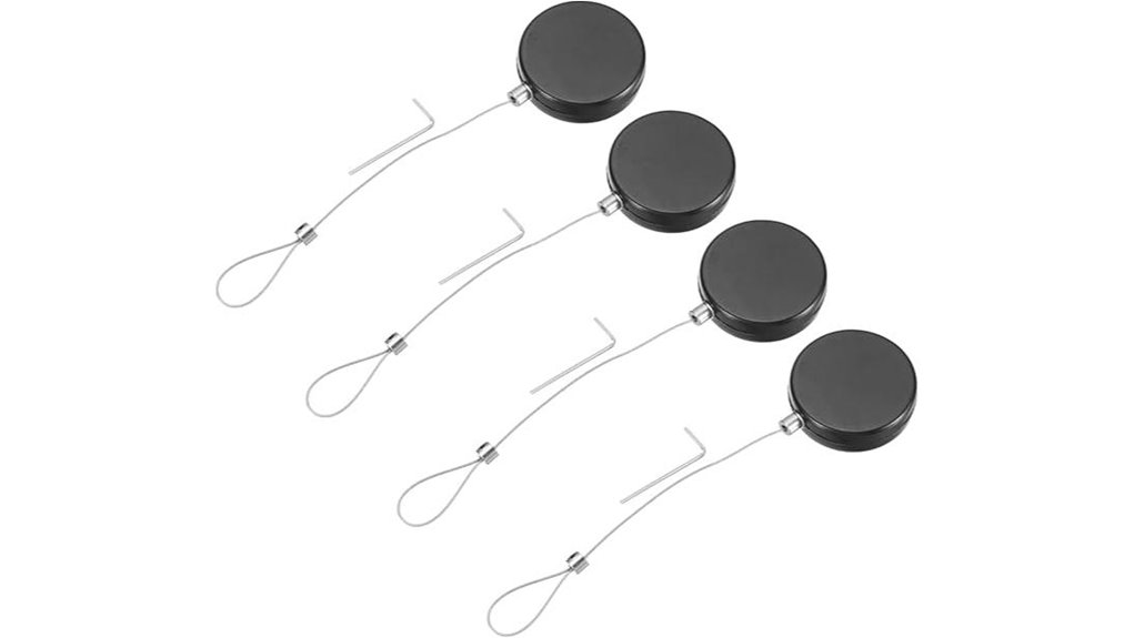 meccanixity 3 3ft retractable cable locks