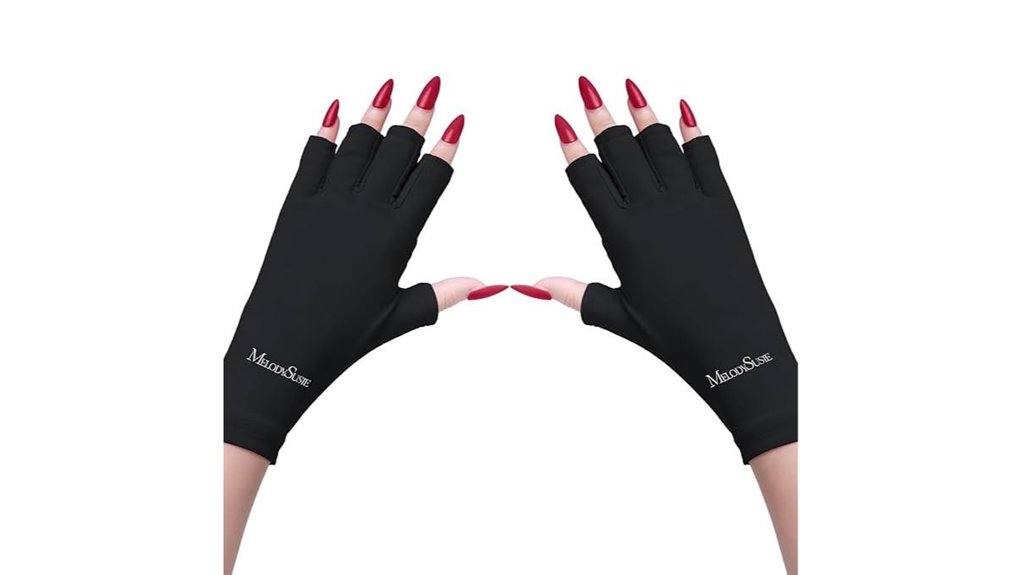 melodysusie black uv gloves