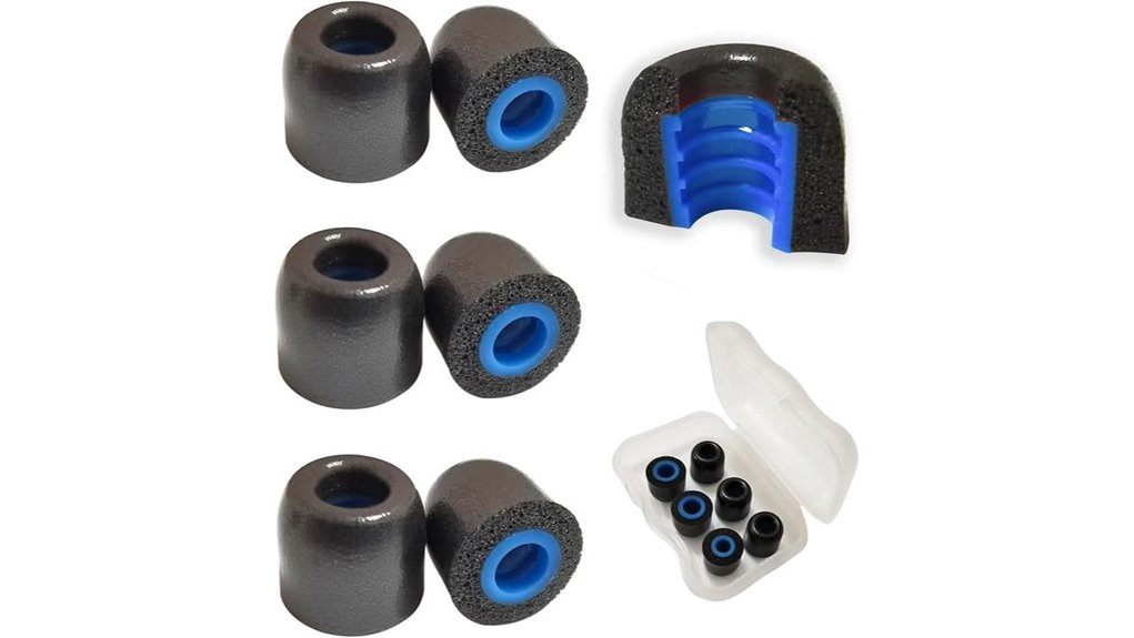 memory foam earbud tips