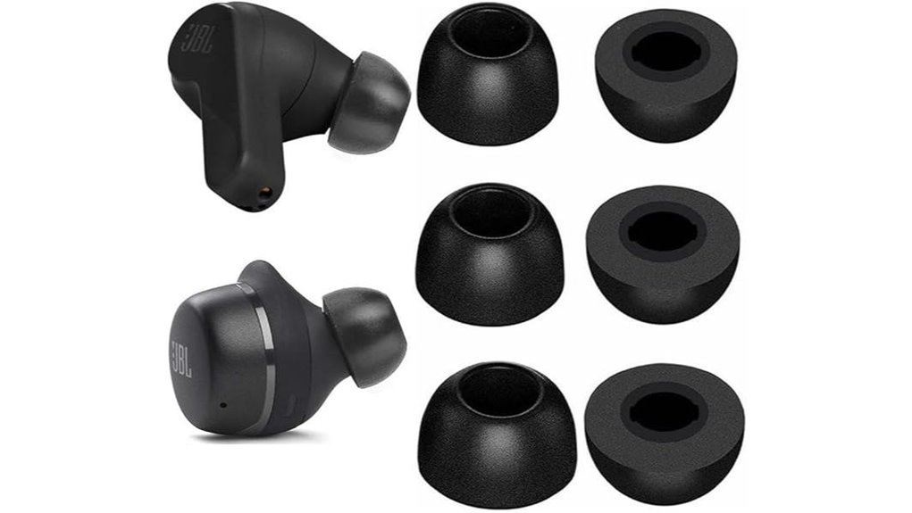 memory foam earbud tips