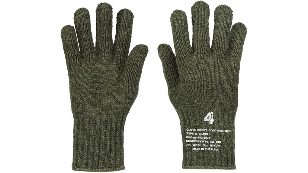 men s wool nylon cold inserts