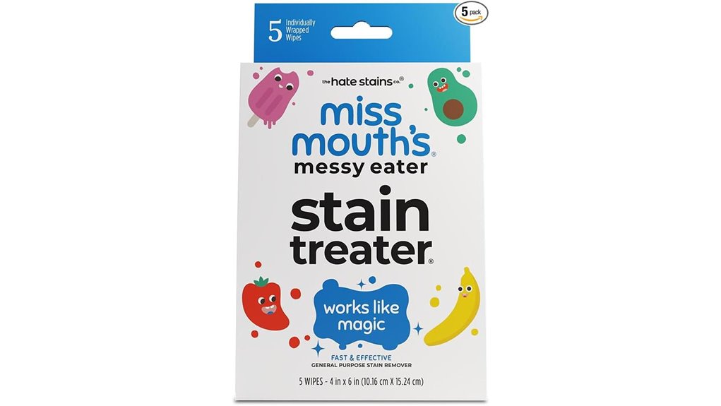 messy eater stain remover wipes