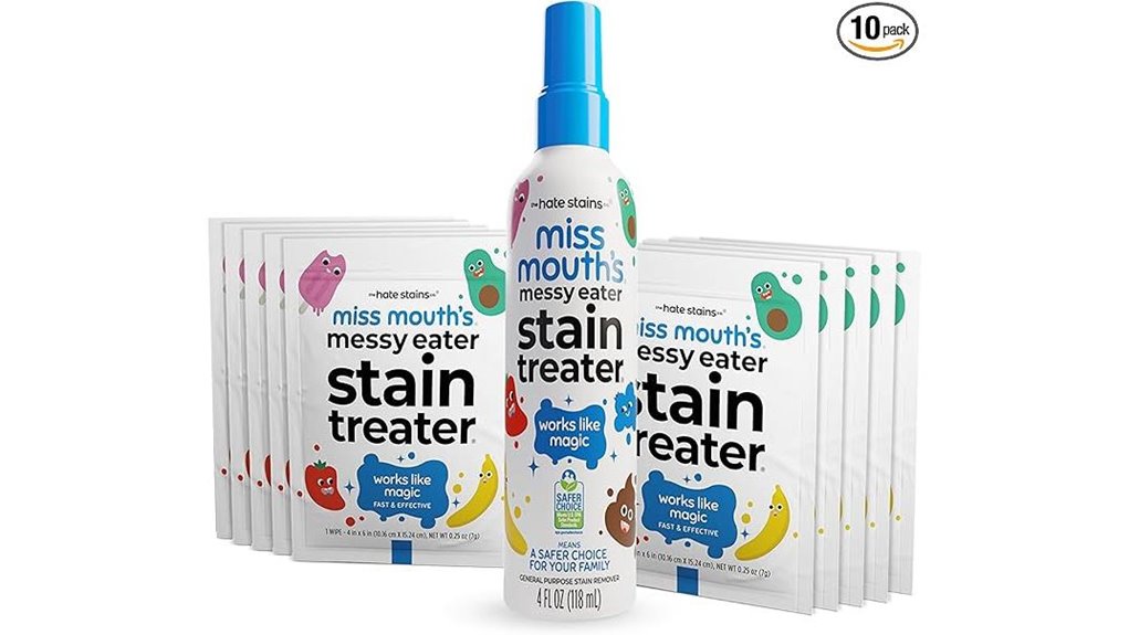 messy eater stain spray wipes