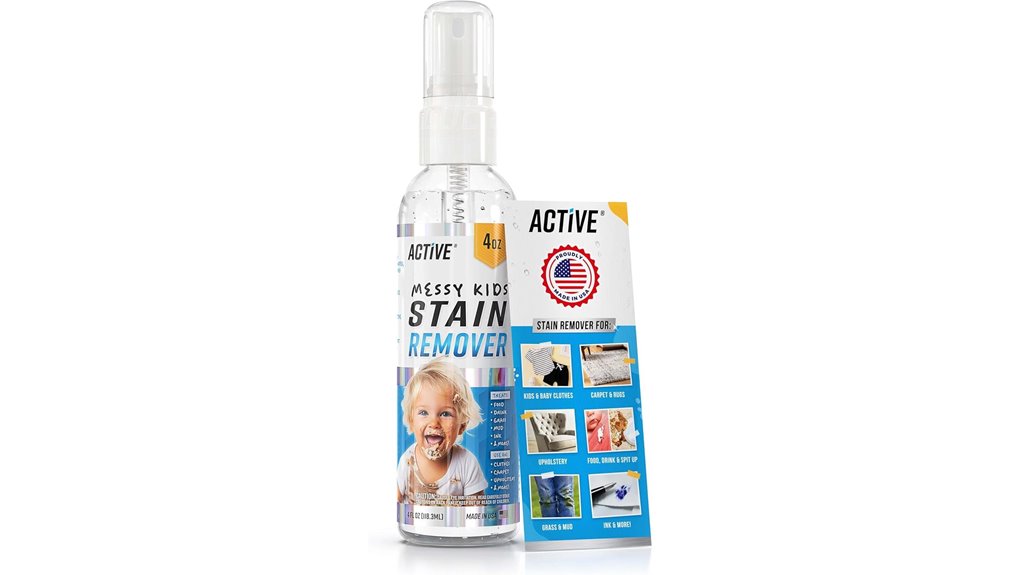 messy kids 4oz stain remover