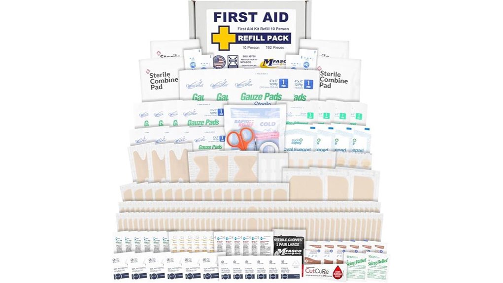mfasco 180 first aid refill