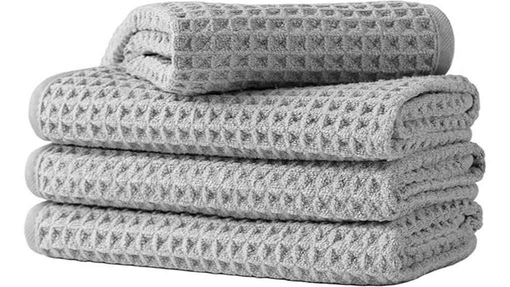 microfiber 430 gsm waffle towels