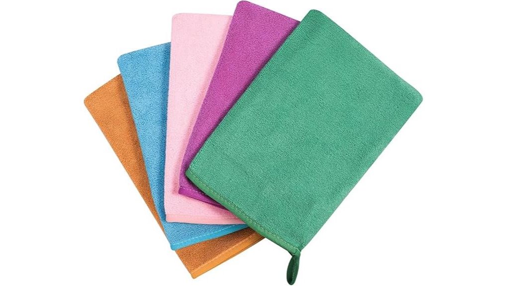 microfiber facial wash mitts pack