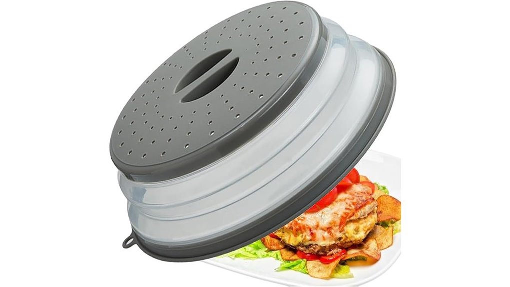 microwave vented splatter cover