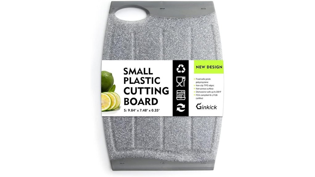 mini non slip plastic board