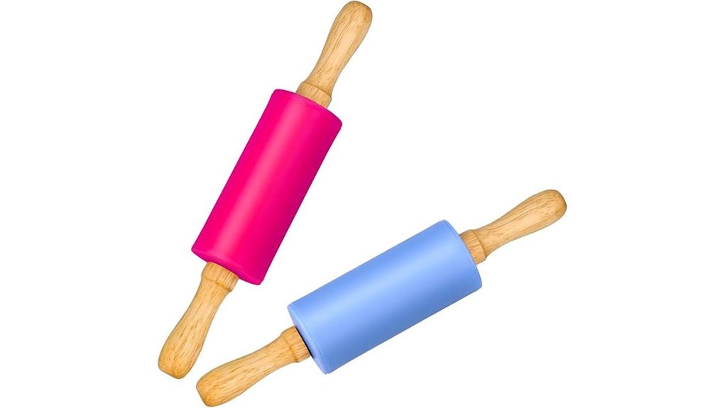 mini silicone kids rolling pins