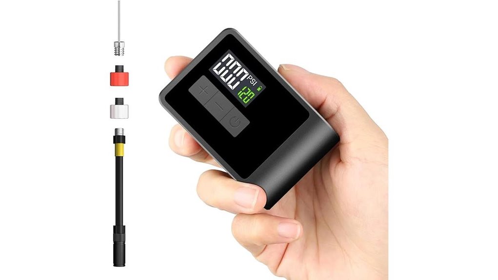 mini usb c rechargeable bike pump