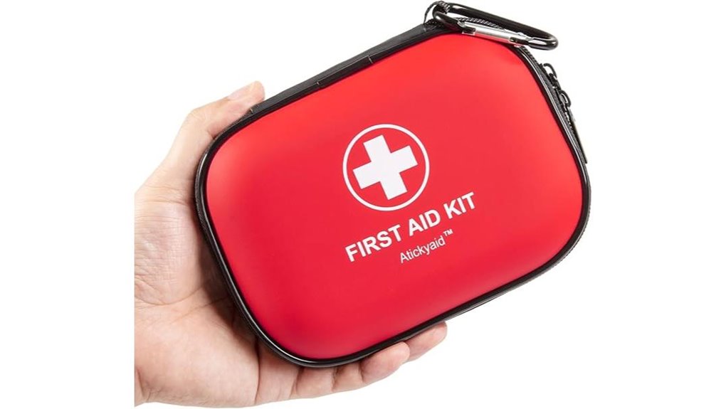 mini waterproof 120 piece first aid