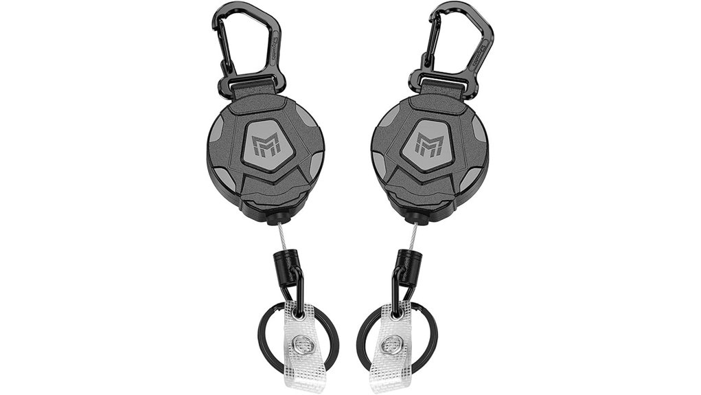 mngarista dual retractable reels