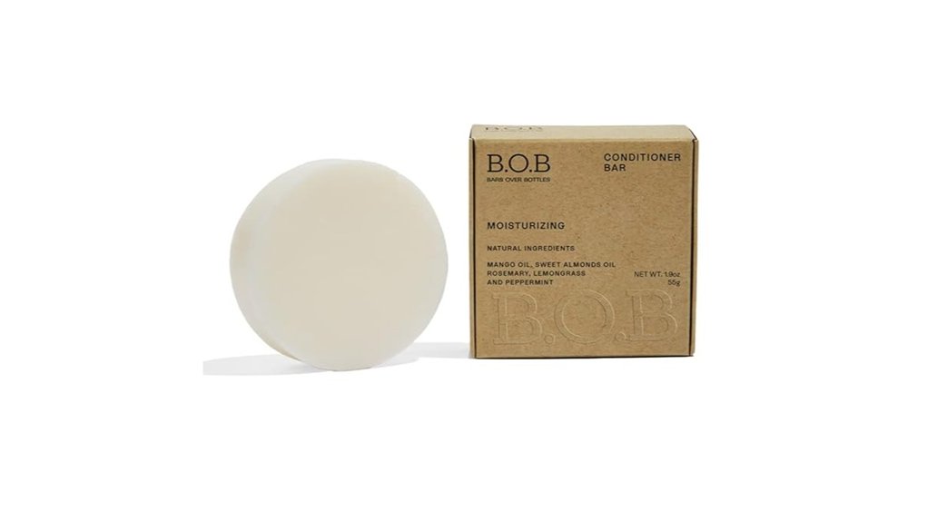 moisturizing solid conditioner bar
