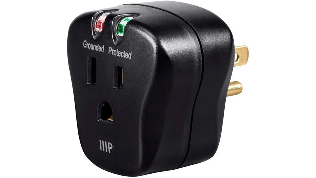 monoprice mini single outlet surge protector