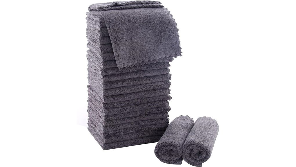 moonqueen grey coral washcloths
