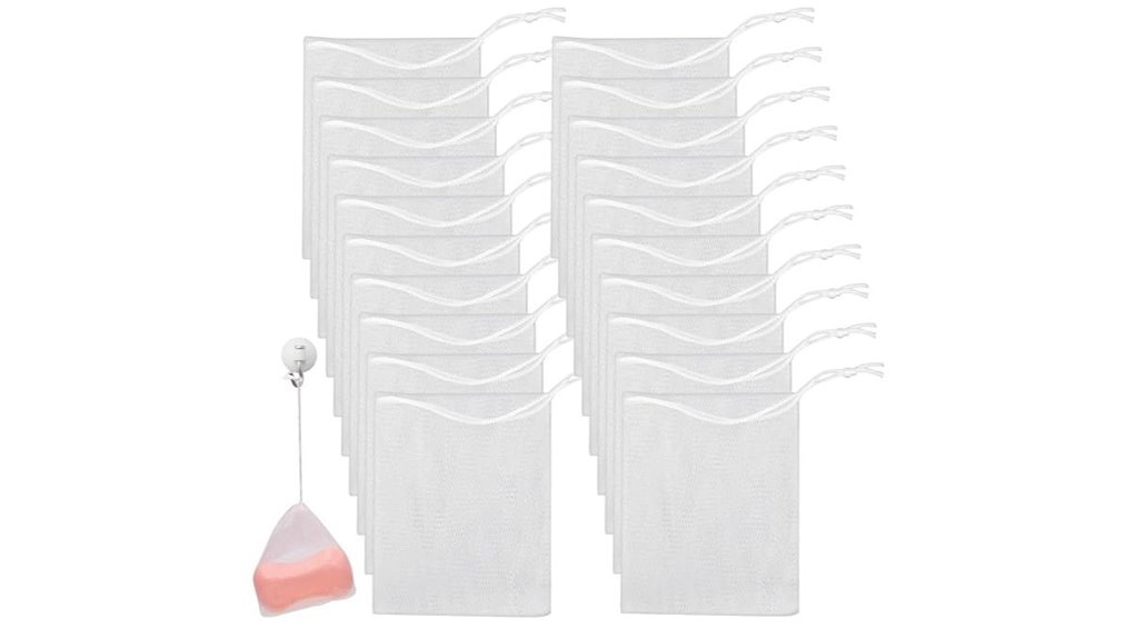 mozeat exfoliating mesh soap saver