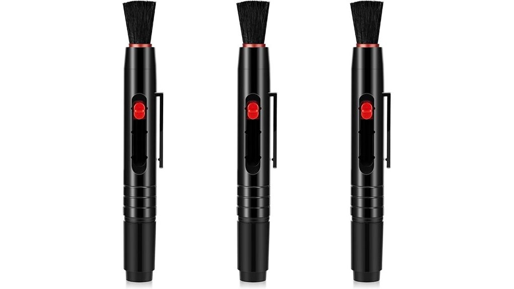 multi use three piece lens cleaner