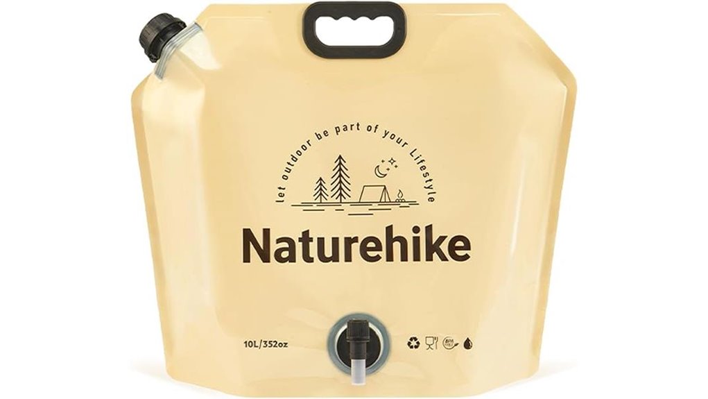 naturehike collapsible 10l spigot